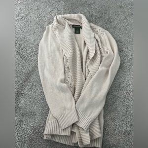 Eddie Bauer lace cardigan